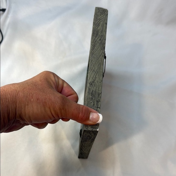 Vintage Stone Mt. General Store Wall Art, Heavy Plaster from Mold, 3D Design - Picture 8 of 8